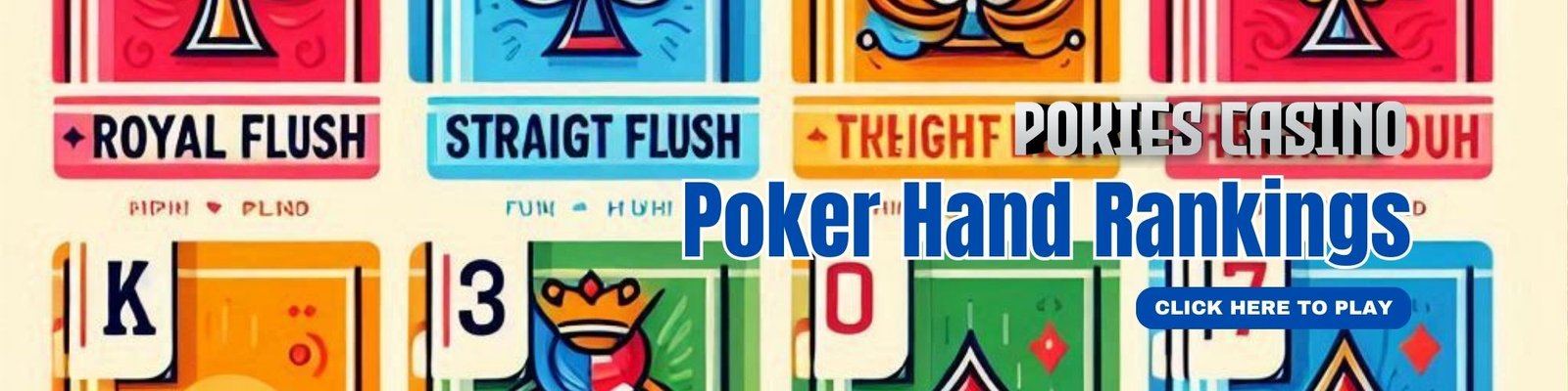 Poker Hand Rankings in PokiesCasino